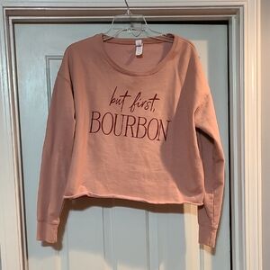Bourbon Cropped Sweatshirt